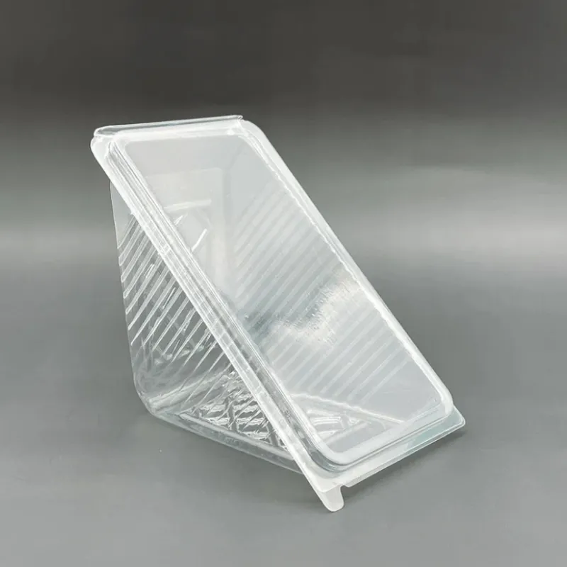 Takeaway Disposable Triangle Plastic Sandwich Container