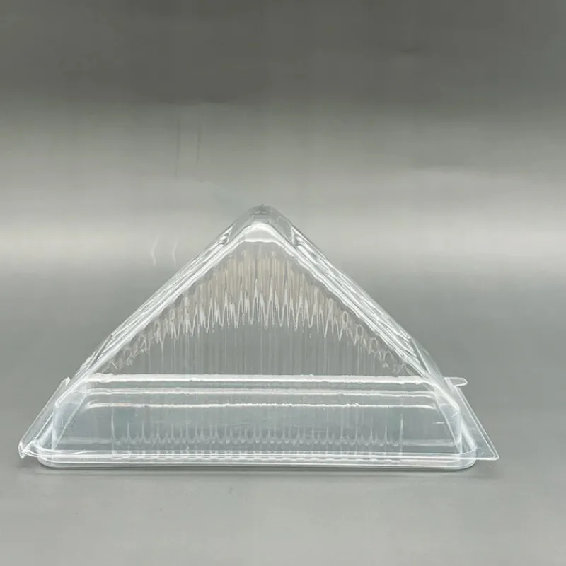 Takeaway Disposable Triangle Plastic Sandwich Container