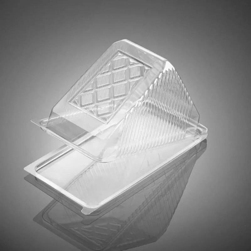 Takeaway Disposable Triangle Plastic Sandwich Container