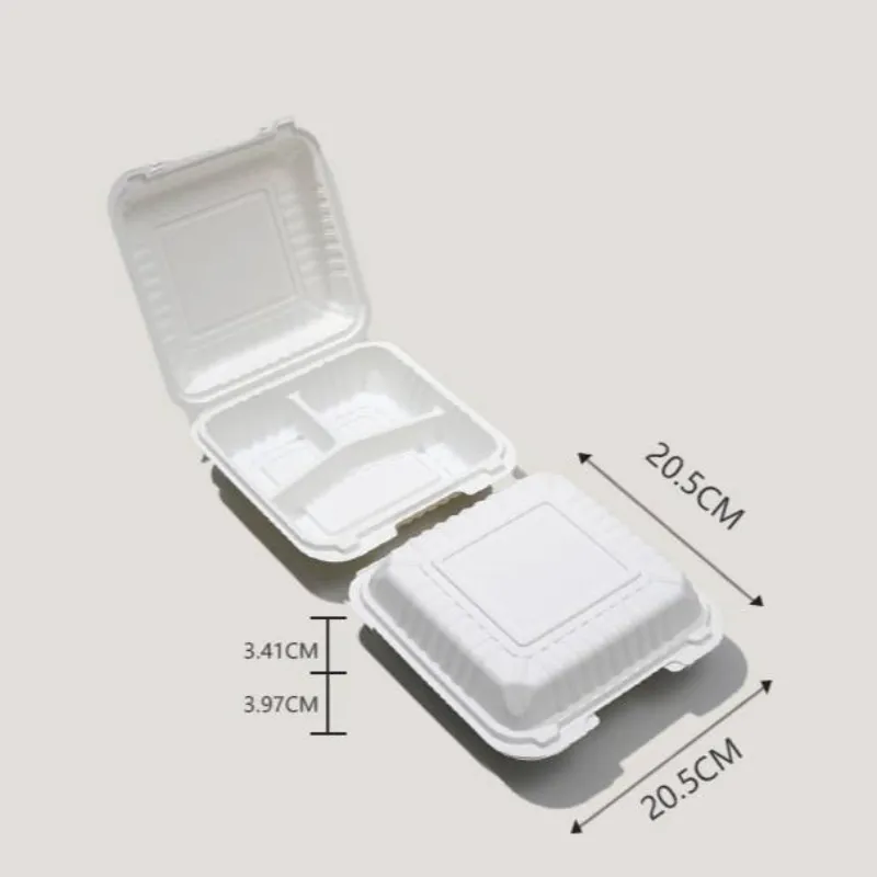 Factory Direct Sales Of Biodegradable Corn Starch Food Can Be Used In Disposable Meal Boxes