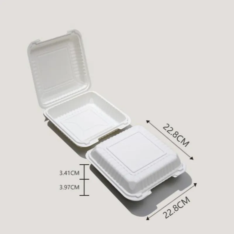 Factory Direct Sales Of Biodegradable Corn Starch Food Can Be Used In Disposable Meal Boxes