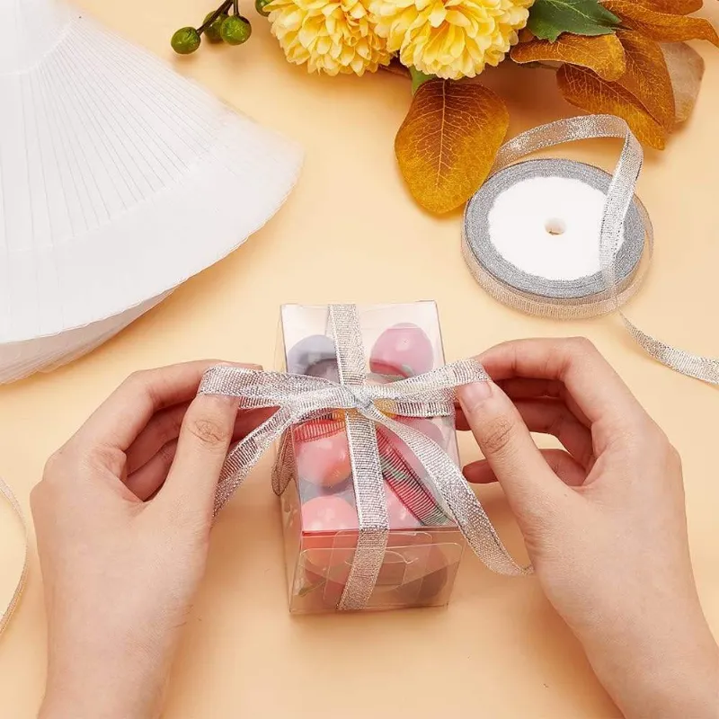 Food Grade Packaging Boxes Transparent Plastic Cube Flower Gift Box Packaging