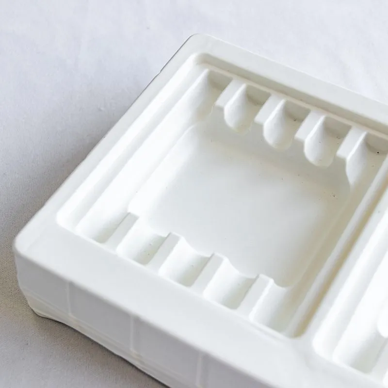 4Anti-Microbial Blister Packaging Pvc Pet Plastic Tray For Glass Ampoule