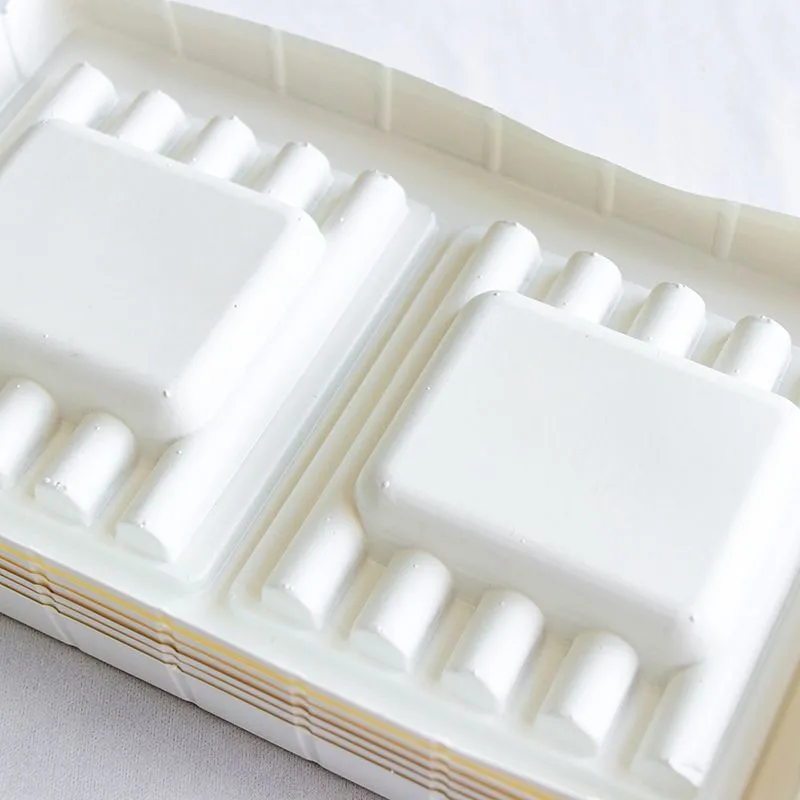 4Anti-Microbial Blister Packaging Pvc Pet Plastic Tray For Glass Ampoule